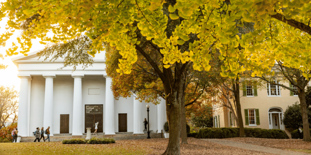 UGA Chapel in Fall