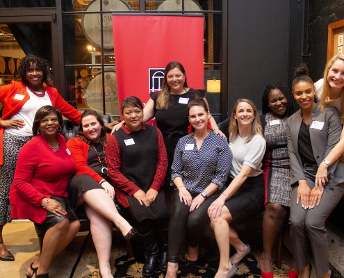 Members of Women of UGA at ASW Exchange