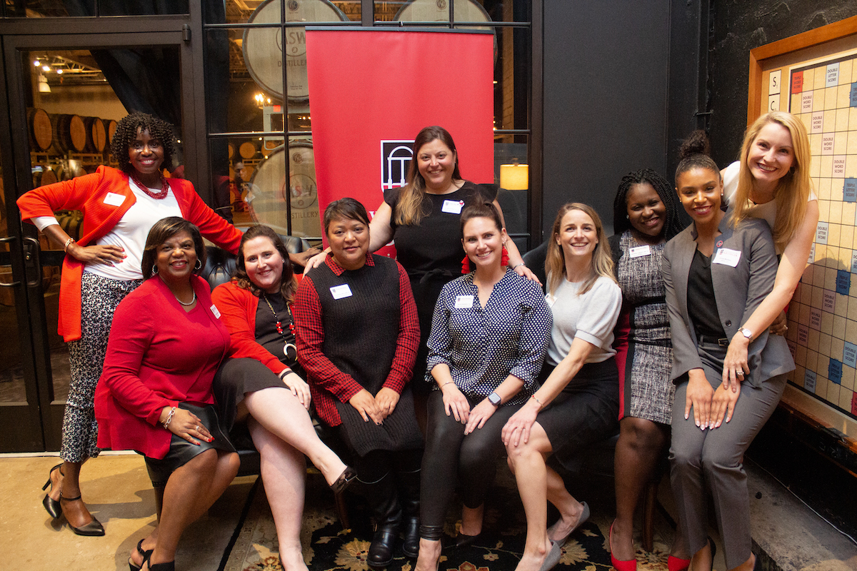 Members of Women of UGA at ASW Exchange
