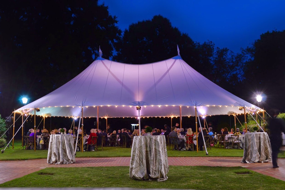 UGA Office of Special Events tented dinner