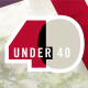 UGA 40 under 40 logo