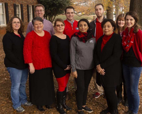 UGA Gift Accounting Team Photo