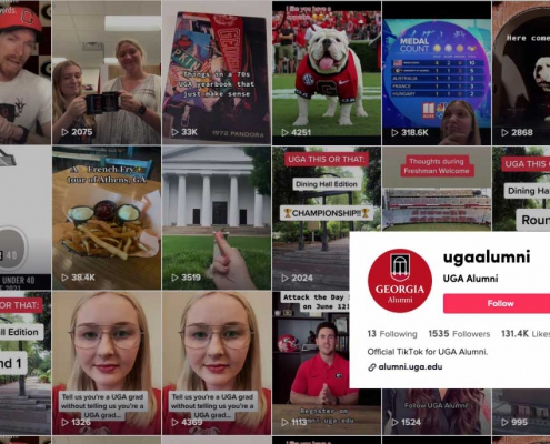 Follow UGA Alumni TikTok